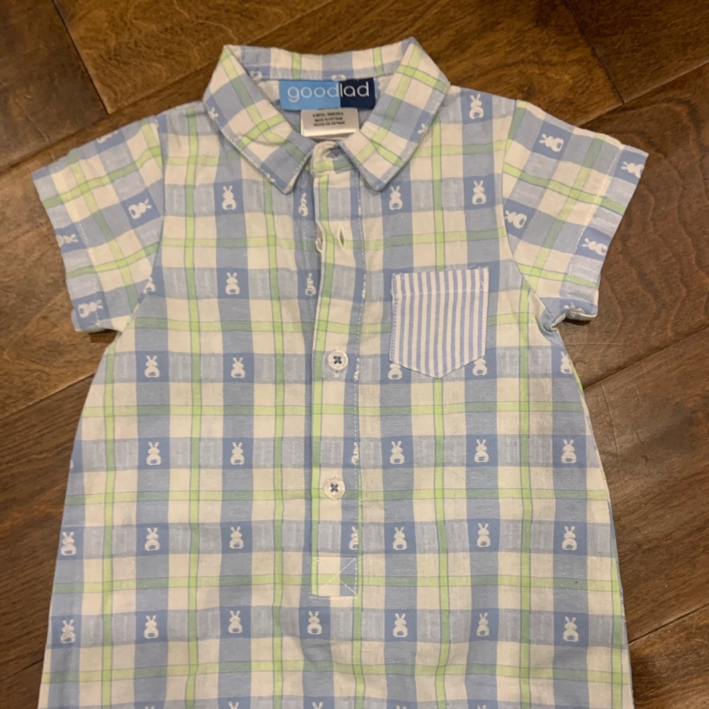 Easter button up - Picture 2 of 3